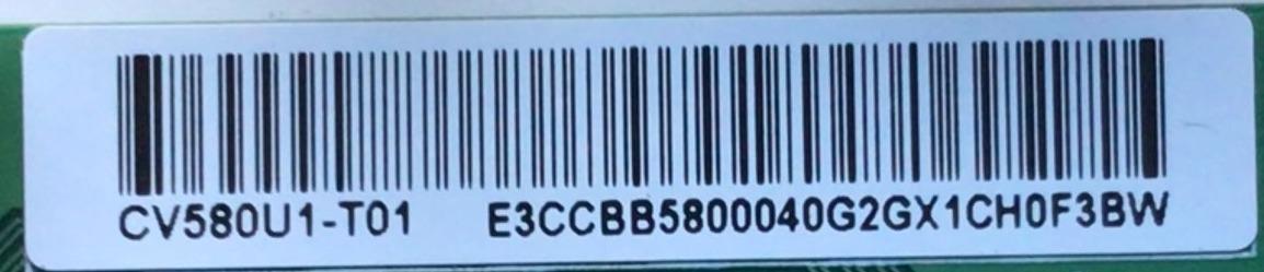 KIT DE TARJETAS PARA TV INSIGNIA / MAIN XLCB02K065 / 715GA715-M01-B00-005K / FUENTE PLTVJJ321XXGK / 715G8967-P01-014-003M / (G)PLTVJJ321XXGK /  T-CON E3CCBB580004 / PANEL TPT580WR-U1T01.D REV:S02C / DISPLAY CV580U1-T01 / MODELO NS-58F301NA22 - Imagen 6